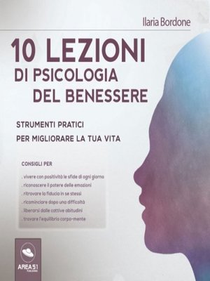cover image of 10 lezioni di psicologia del benessere